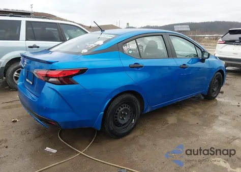 2021 Nissan Versa S Xtronic Cvt z USA, uszkodzony, nr VIN 3N1CN8DV6ML903624